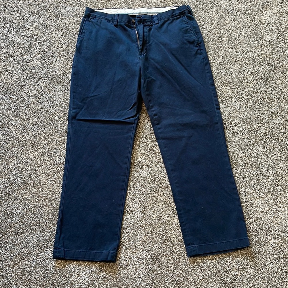 Polo Ralph Lauren Straight Leg Navy Pants